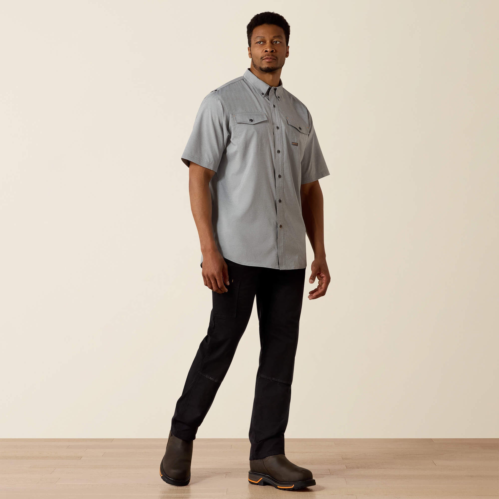 Ariat Rebar Made Tough VentTEK DuraStretch Work Shirt Men