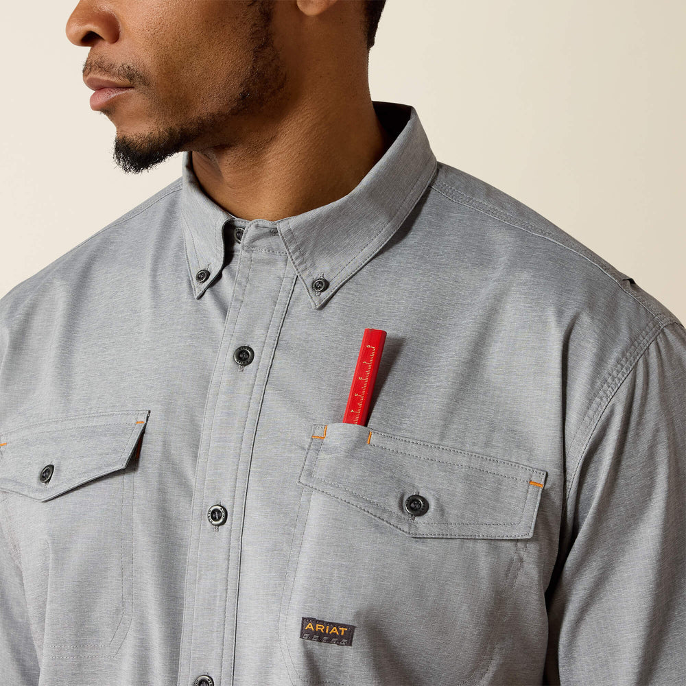 Ariat Rebar Made Tough VentTEK DuraStretch Work Shirt Men