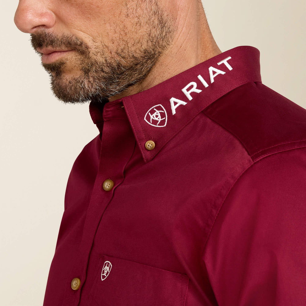 Ariat Team Logo Twill Fitted Shirt Men
