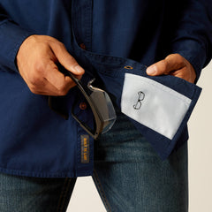 Ariat Rebar Washed Twill Work Shirt Men