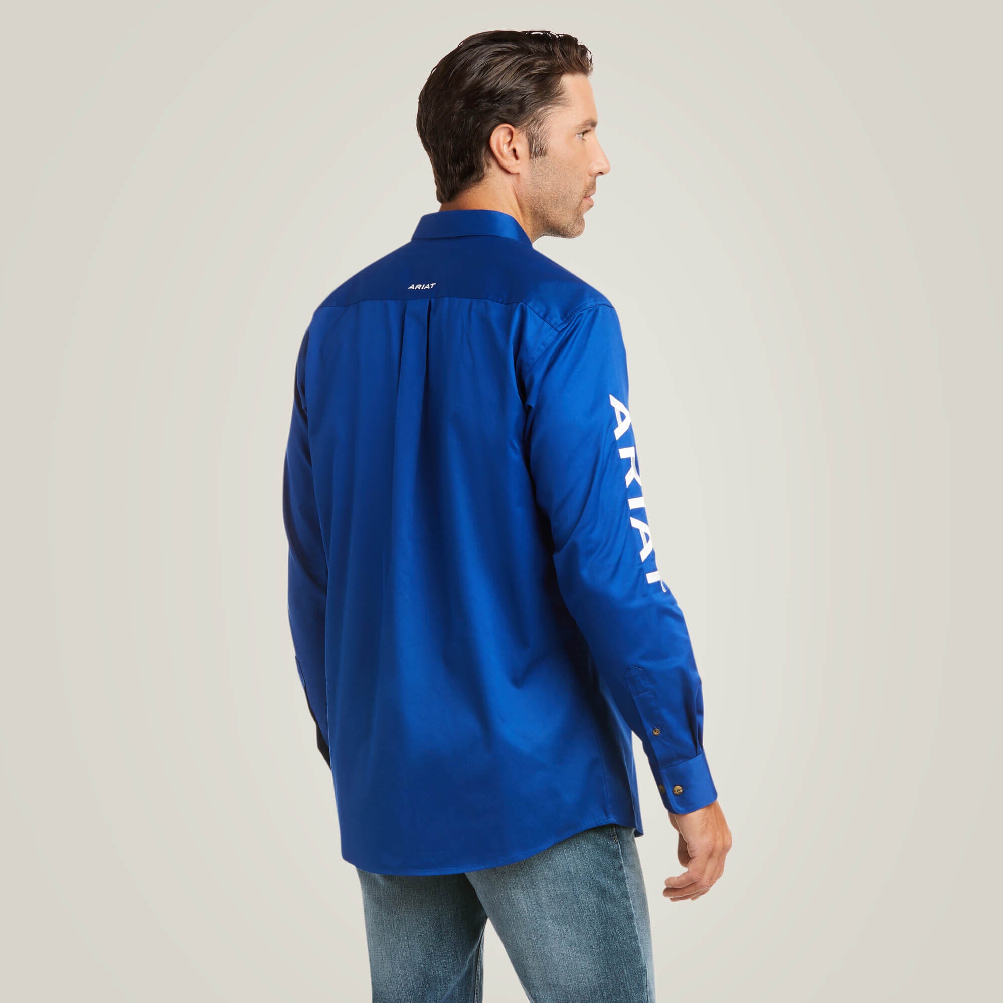 Ariat Team Logo Twill Fitted Shirt Men