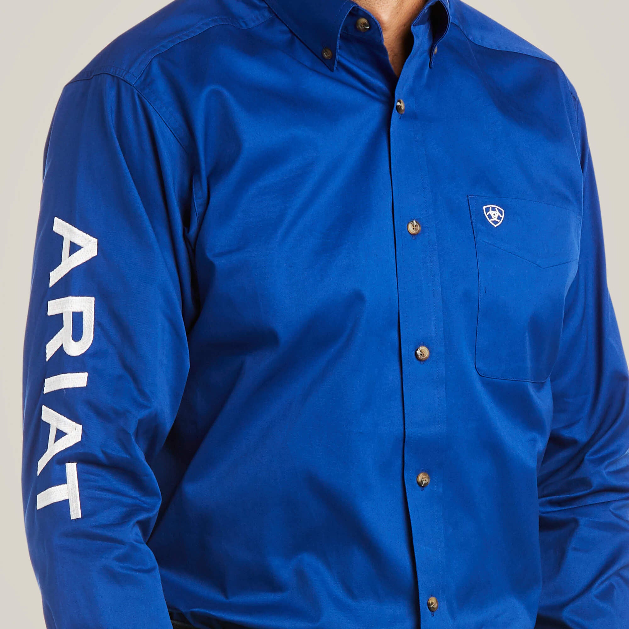 Ariat Team Logo Twill Fitted Shirt Men