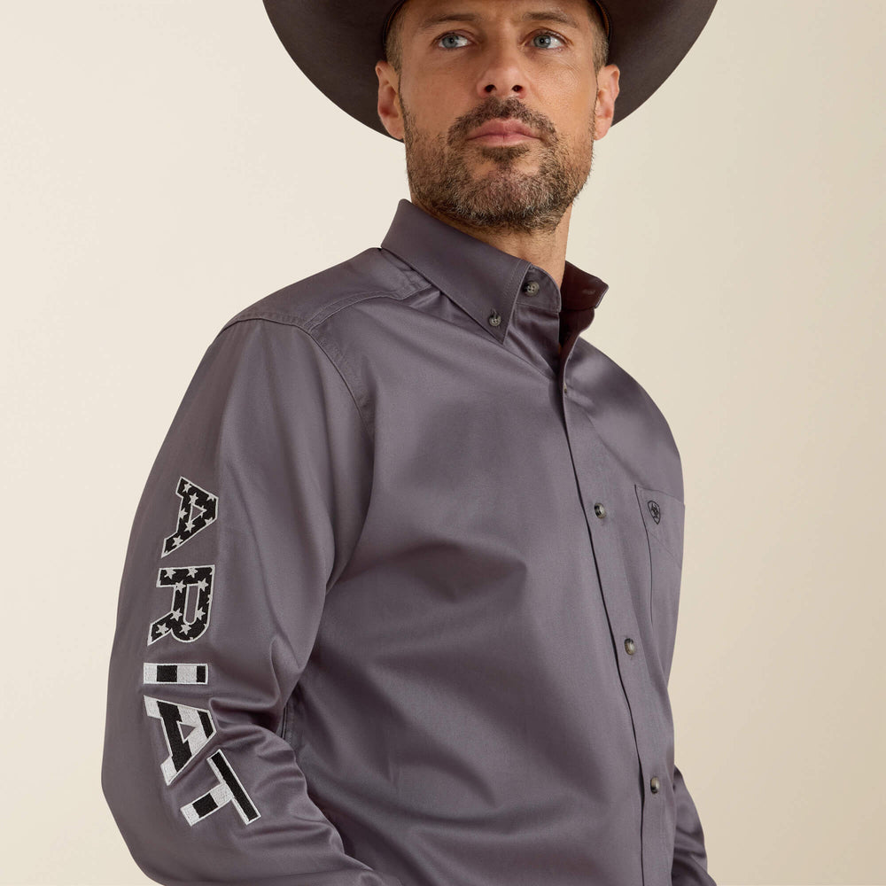 Ariat Team Logo Twill Classic Fit Shirt Men