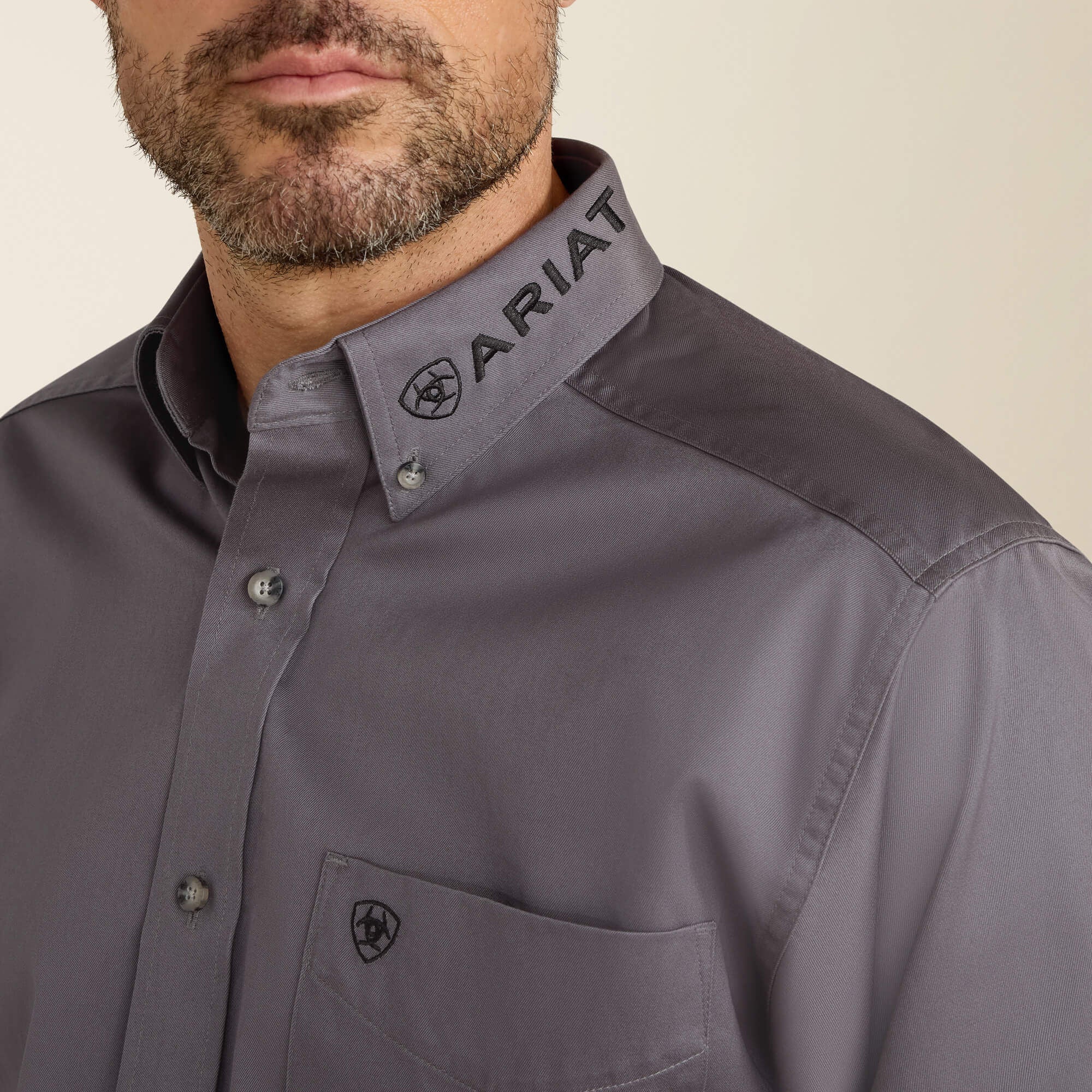 Ariat Team Logo Twill Classic Fit Shirt Men