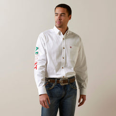 Ariat Team Logo Twill Classic Fit Shirt Men
