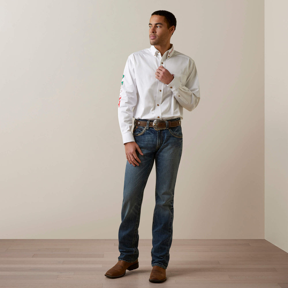 Ariat Team Logo Twill Classic Fit Shirt Men