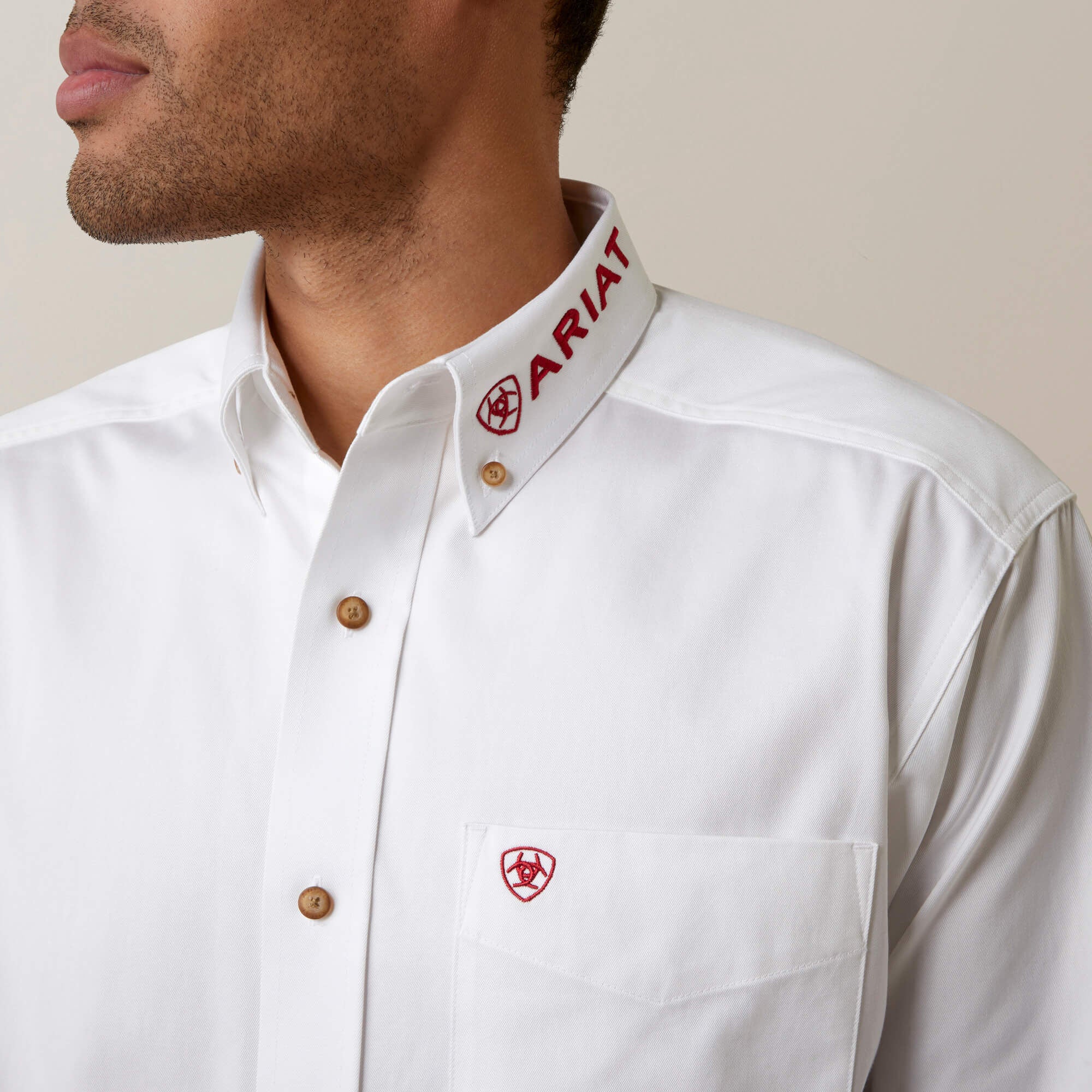 Ariat Team Logo Twill Classic Fit Shirt Men