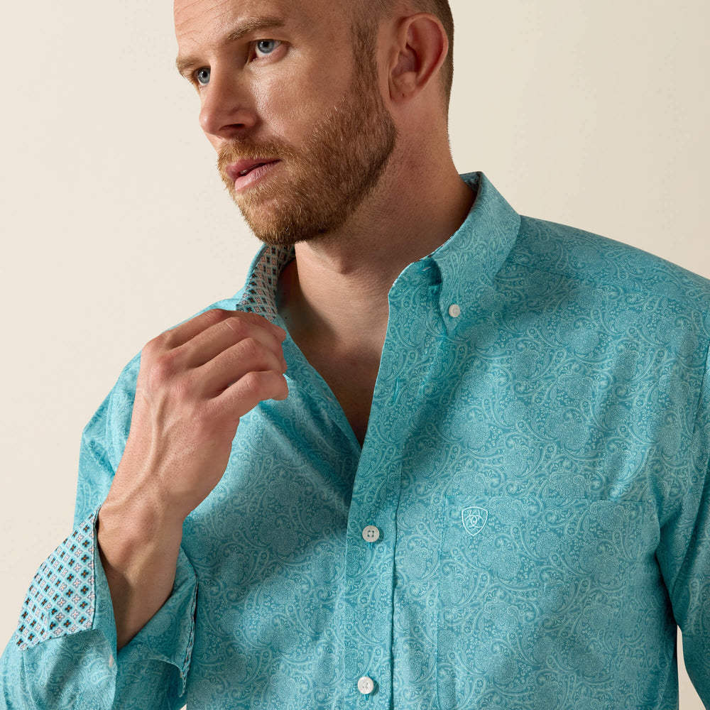 Ariat Wrinkle Free Cormac Fitted Shirt Men