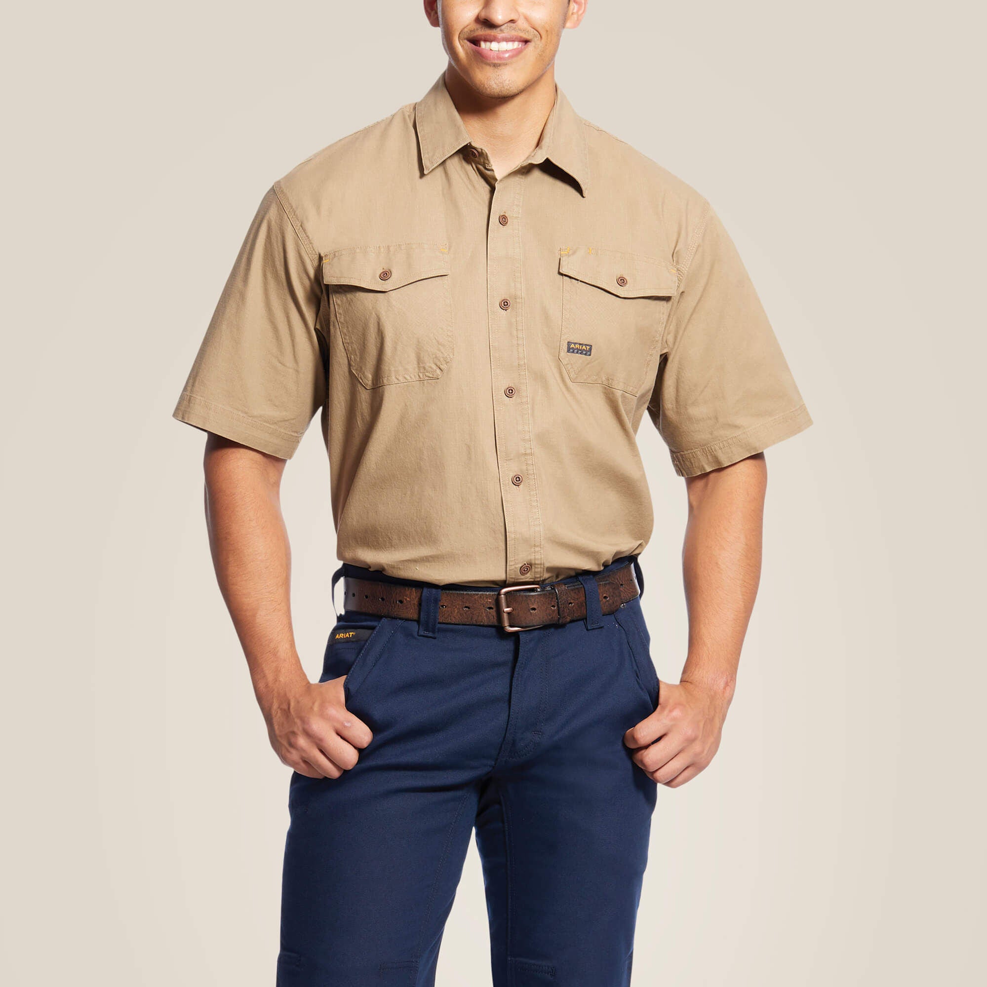 Ariat Rebar Made Tough DuraStretch Work Shirt Men