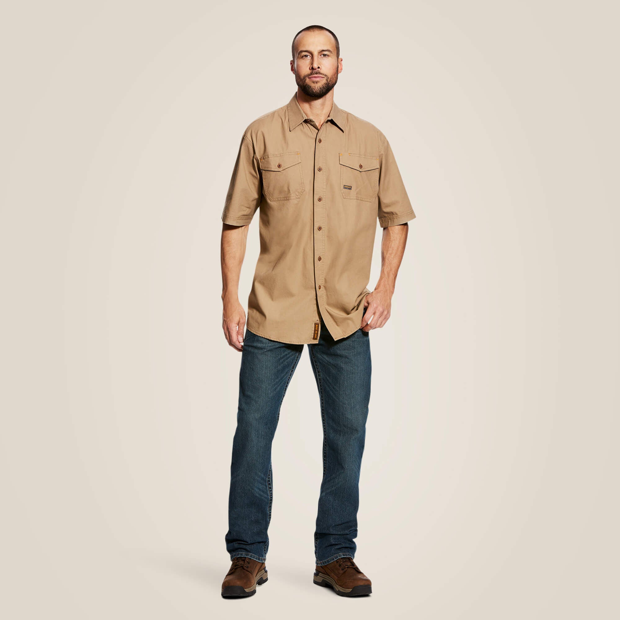 Ariat Rebar Made Tough DuraStretch Work Shirt Men