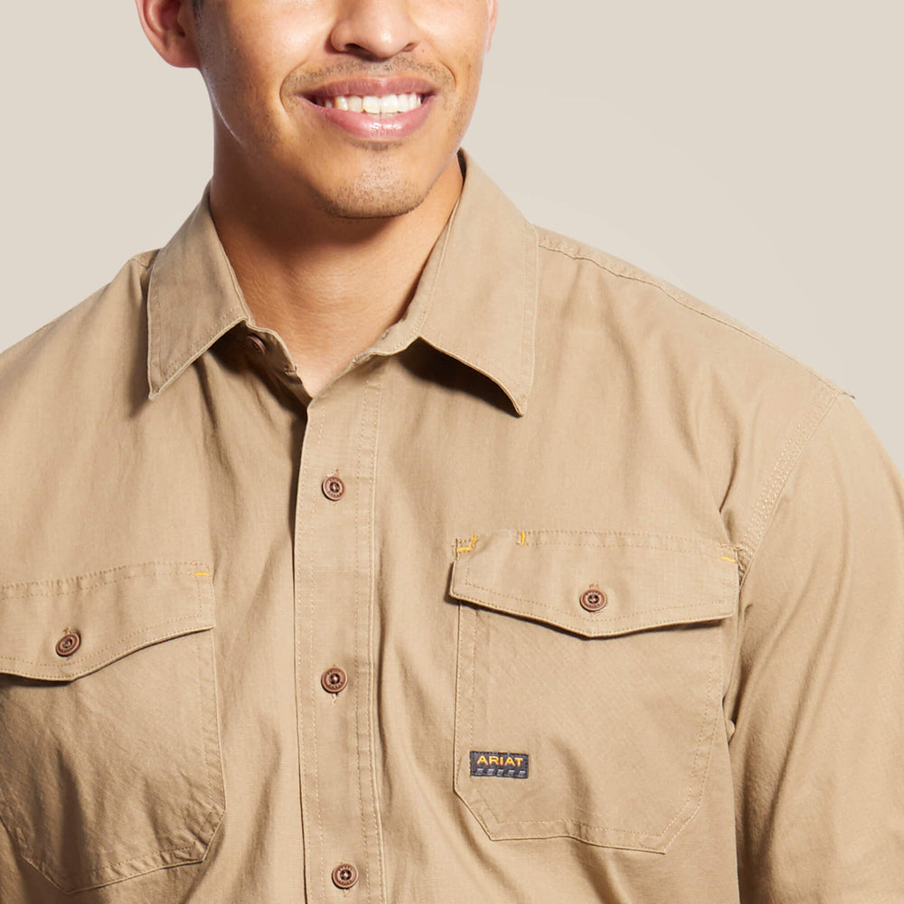Ariat Rebar Made Tough DuraStretch Work Shirt Men