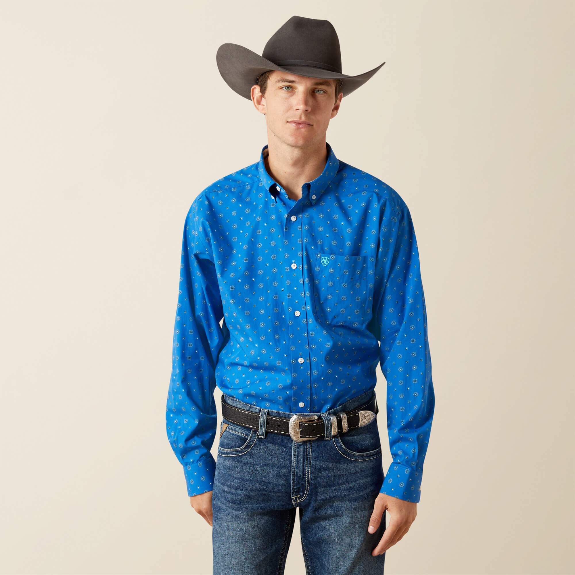 Ariat Wrinkle Free Carter Classic Fit Shirt Men