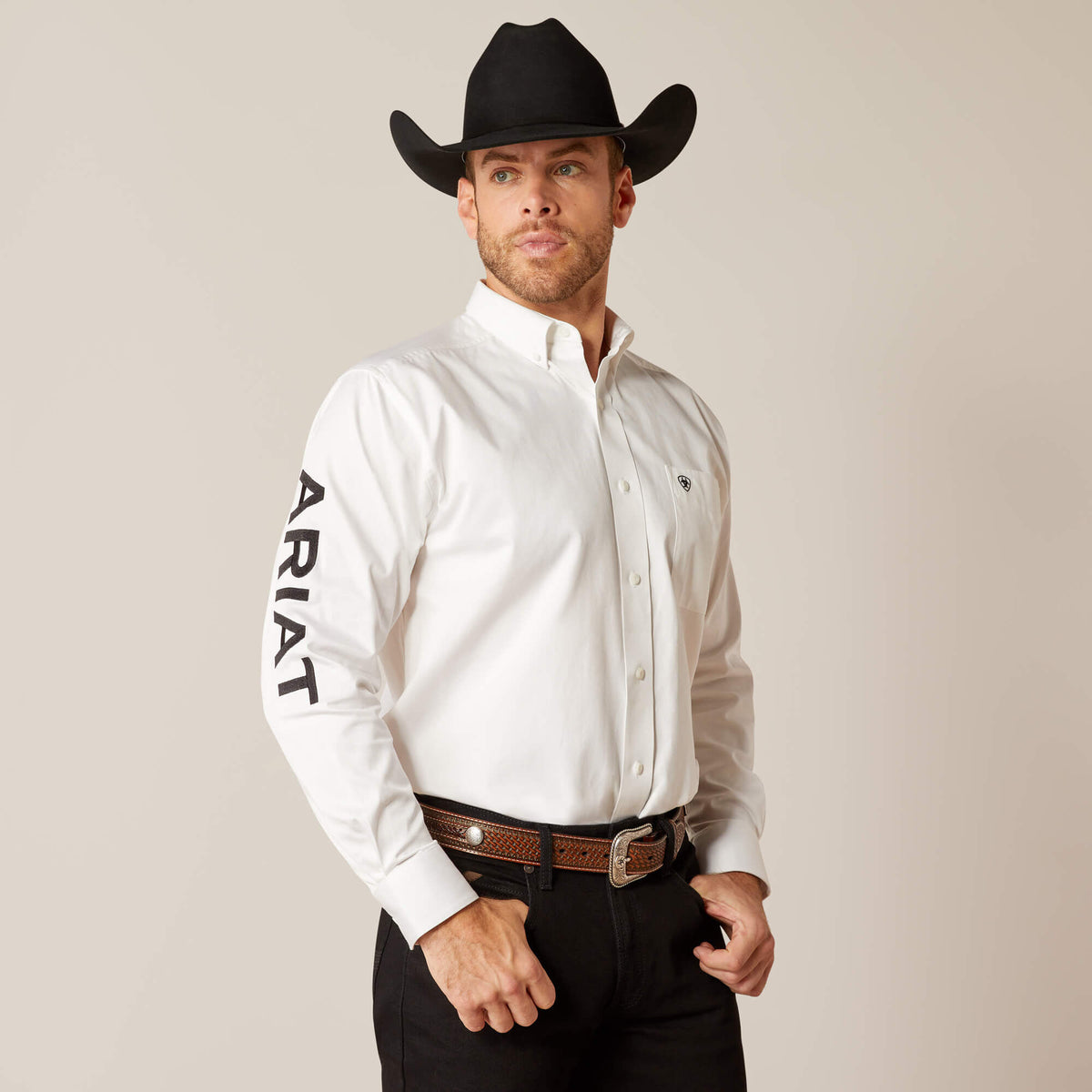Ariat Team Logo Twill Classic Fit Shirt Men