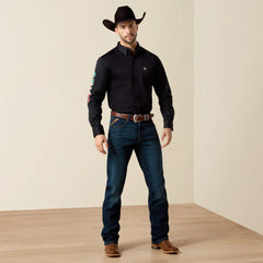 Ariat Team Logo Twill Fitted Shirt Men