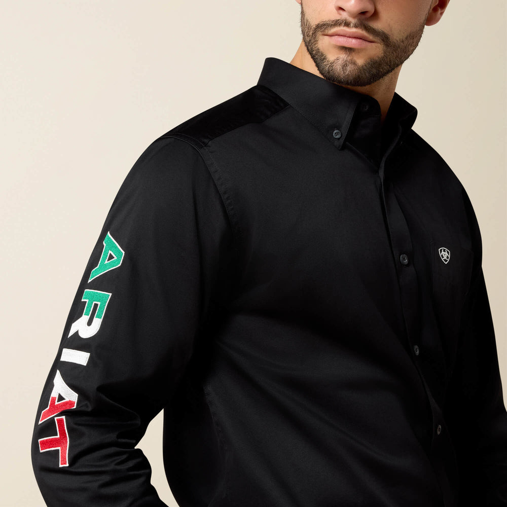Ariat Team Logo Twill Fitted Shirt Men