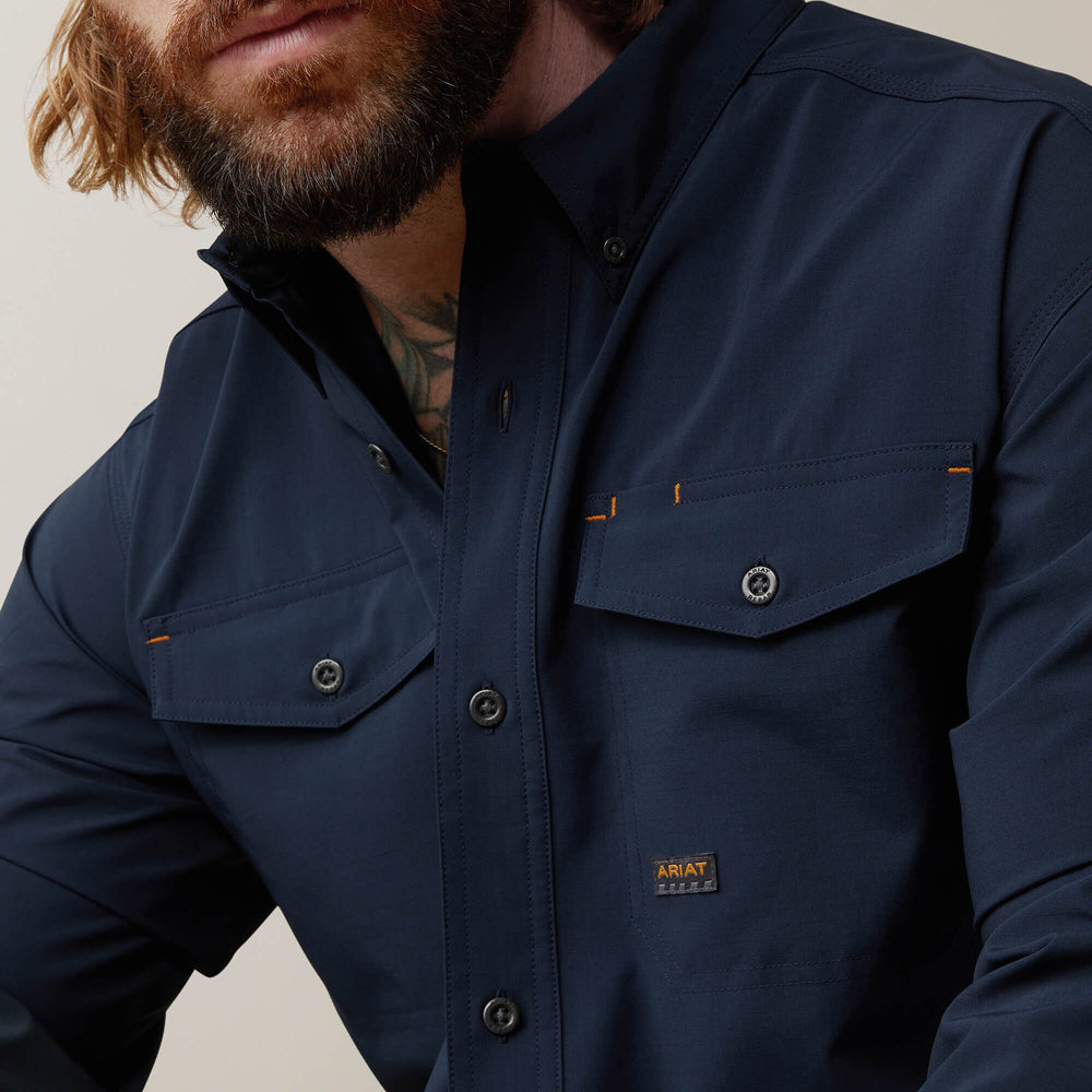 Ariat Rebar Made Tough VentTEK DuraStretch Work Shirt Men