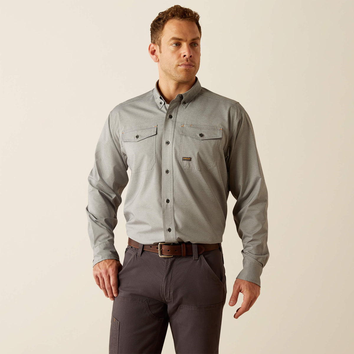 Ariat Rebar Made Tough VentTEK DuraStretch Work Shirt Men