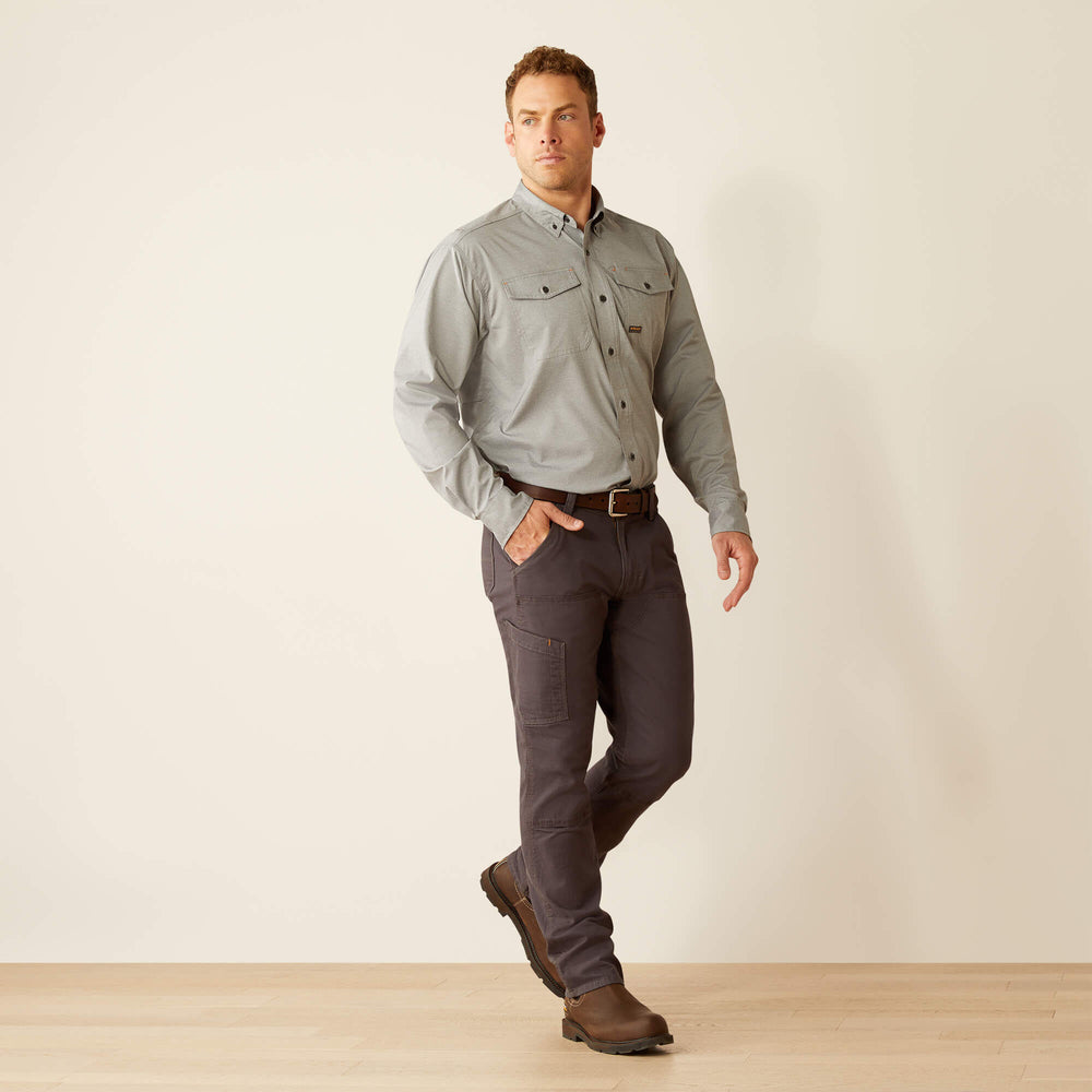 Ariat Rebar Made Tough VentTEK DuraStretch Work Shirt Men
