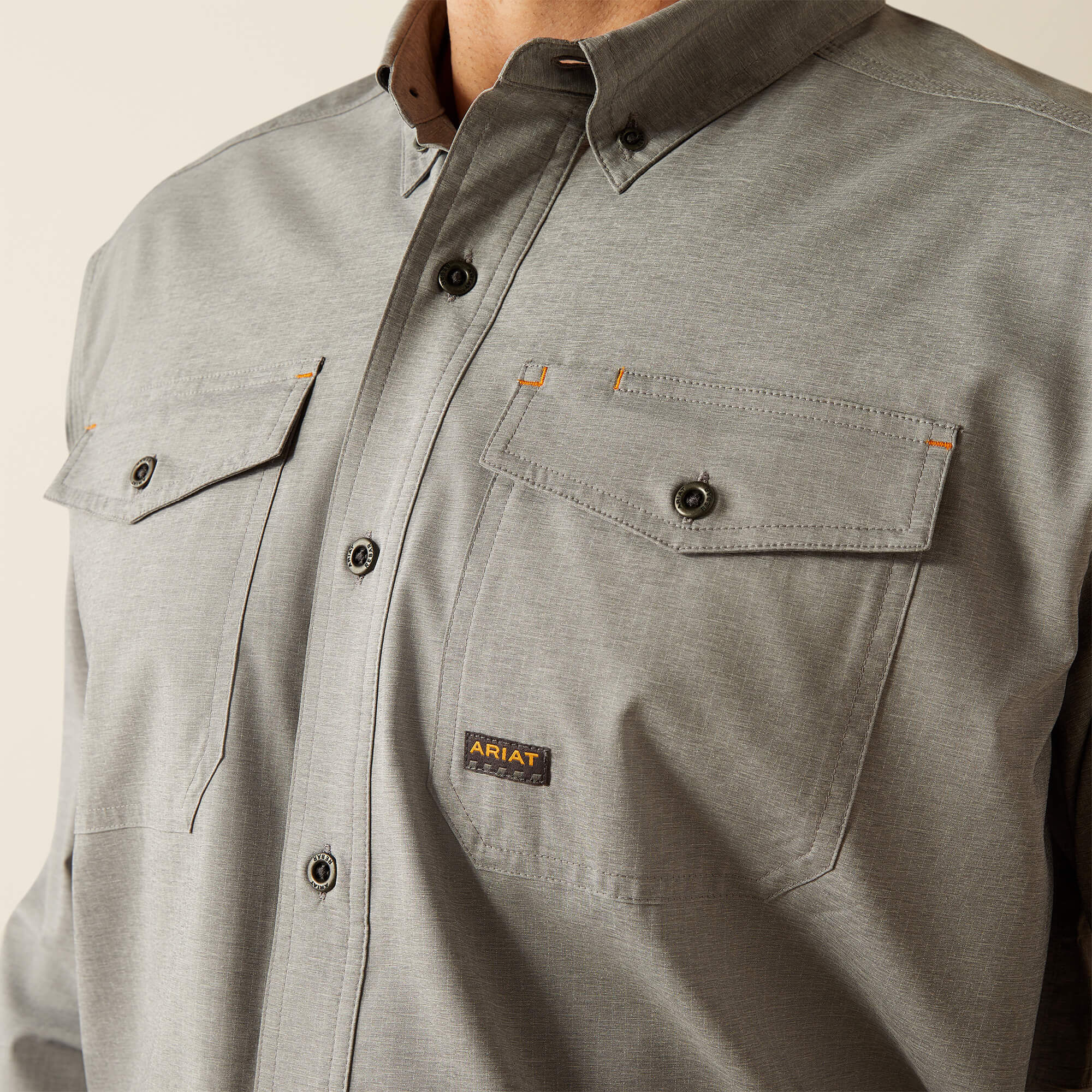 Ariat Rebar Made Tough VentTEK DuraStretch Work Shirt Men