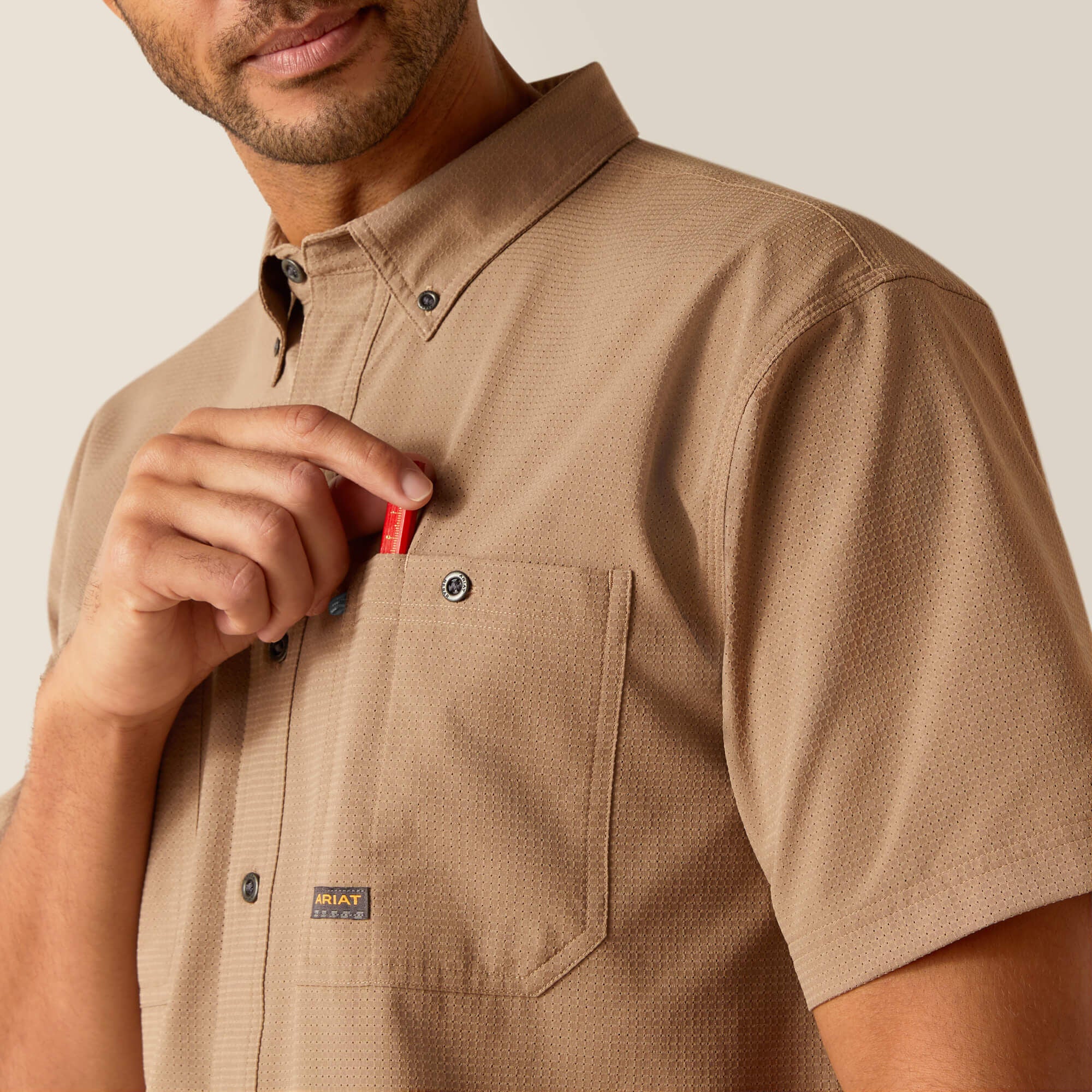 Ariat Rebar Made Tough 360 Airflow Work Shirt Men