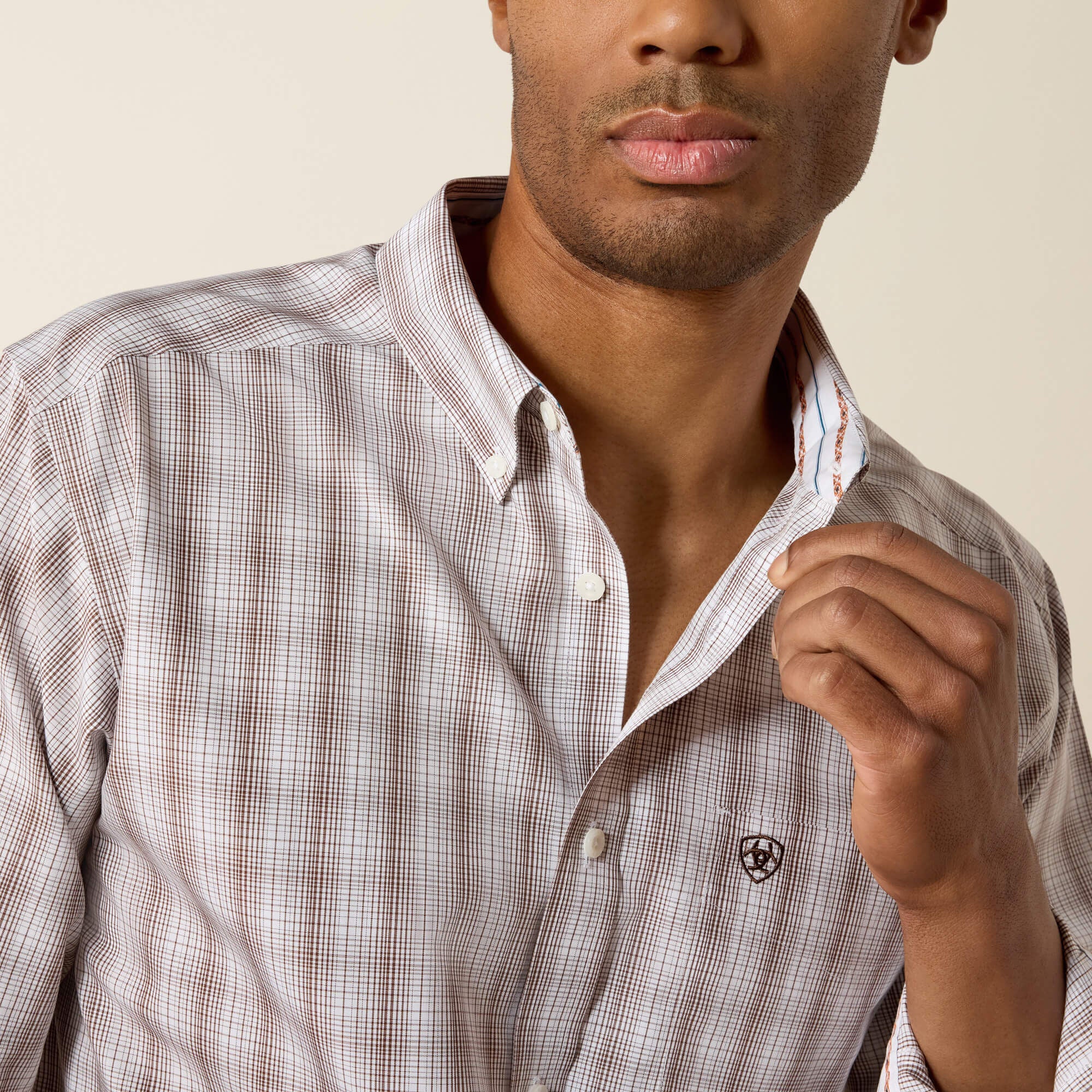 Ariat Wrinkle Free Clyde Fitted Shirt Men