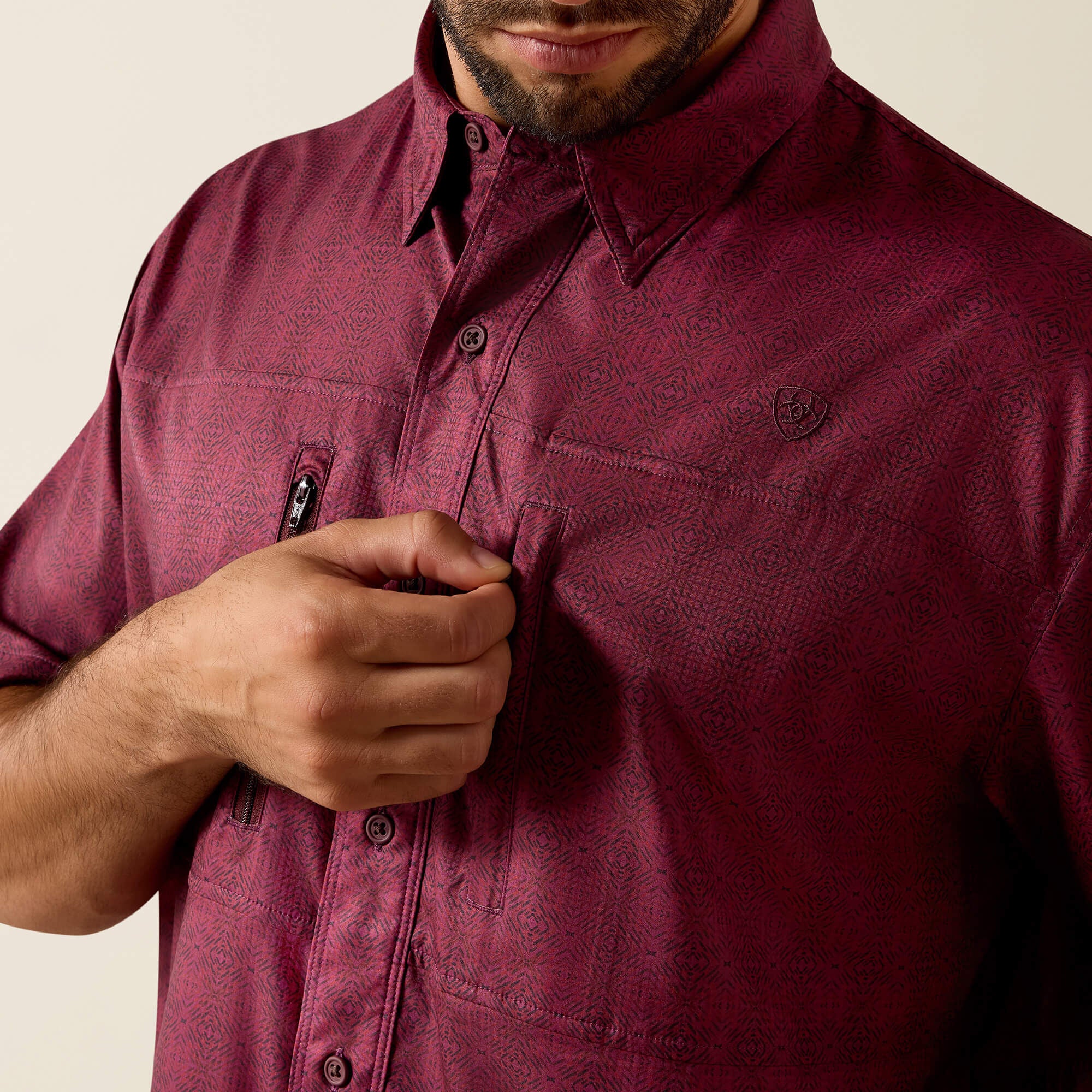 Ariat Printed VentTEK Classic Fit Shirt Men
