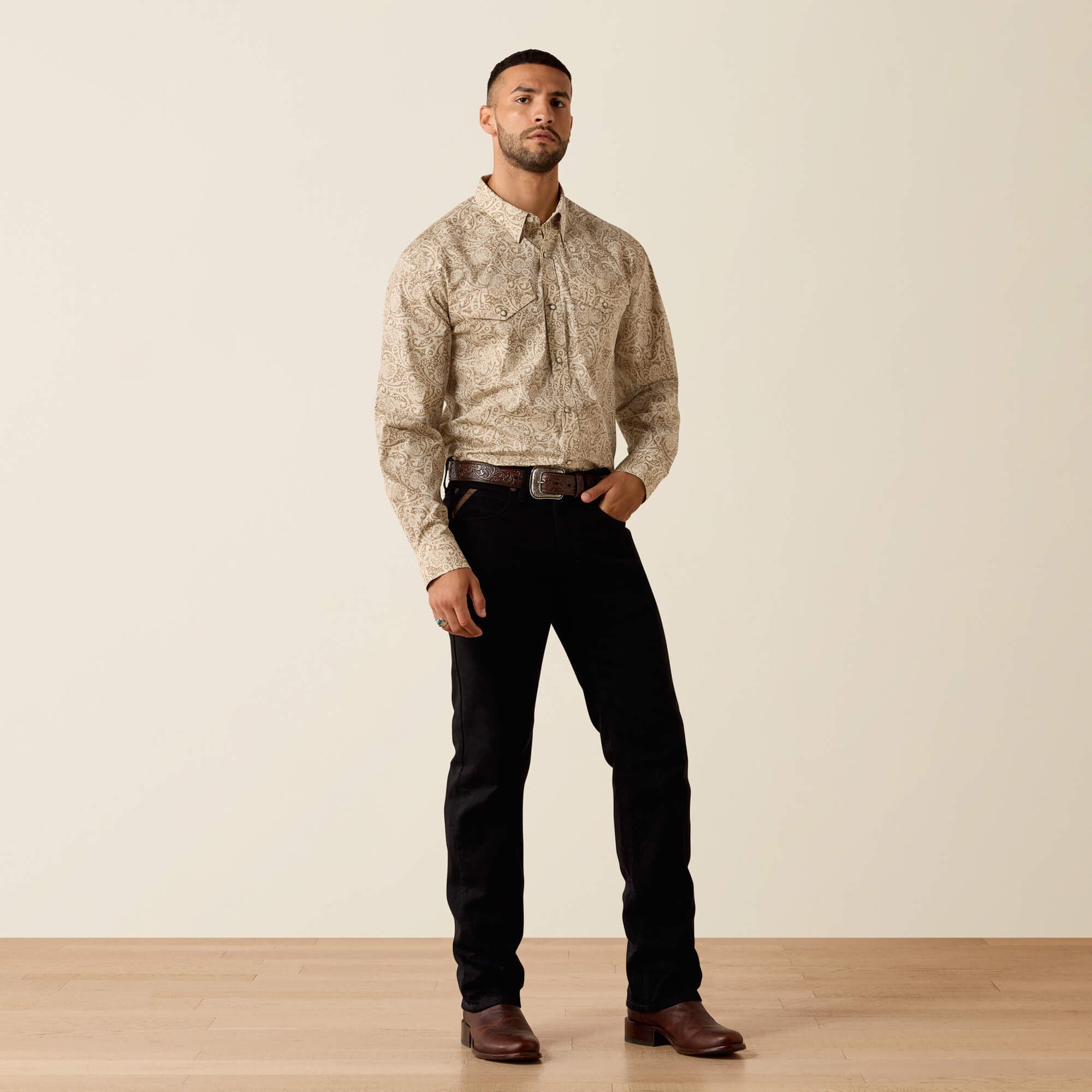 Ariat Trevon Classic Fit Snap Shirt Men