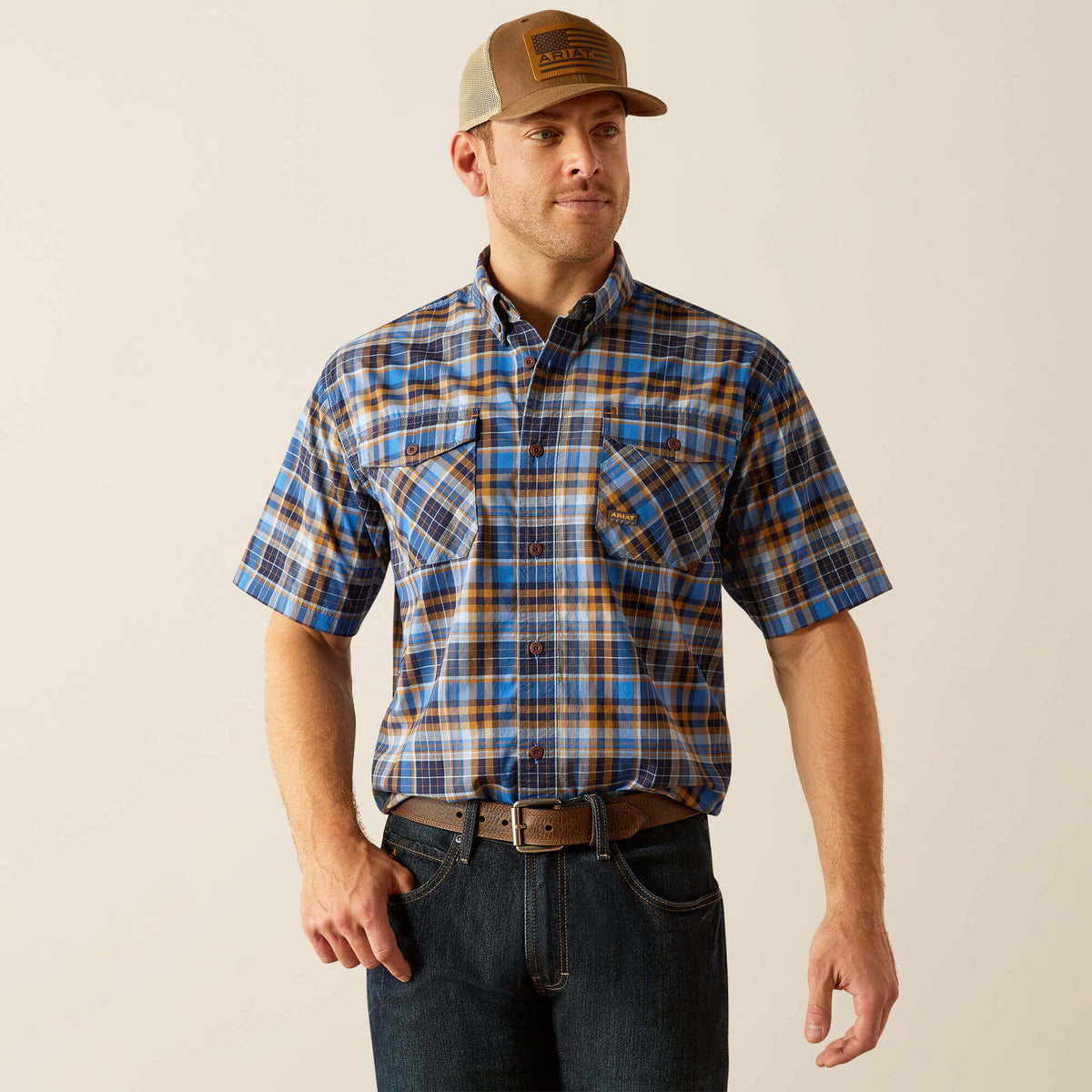 Ariat Rebar Made Tough DuraStretch Work Shirt Men