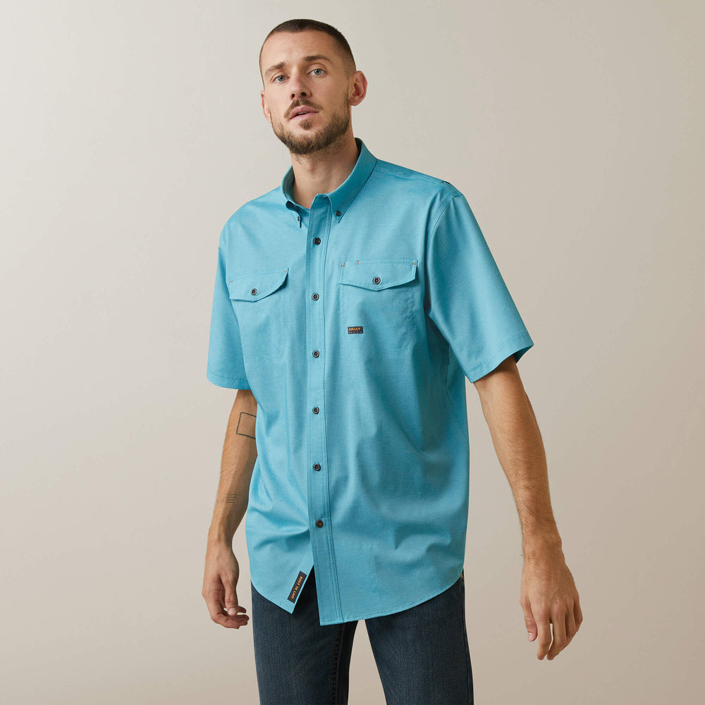 Ariat Rebar Made Tough VentTEK DuraStretch Work Shirt Men