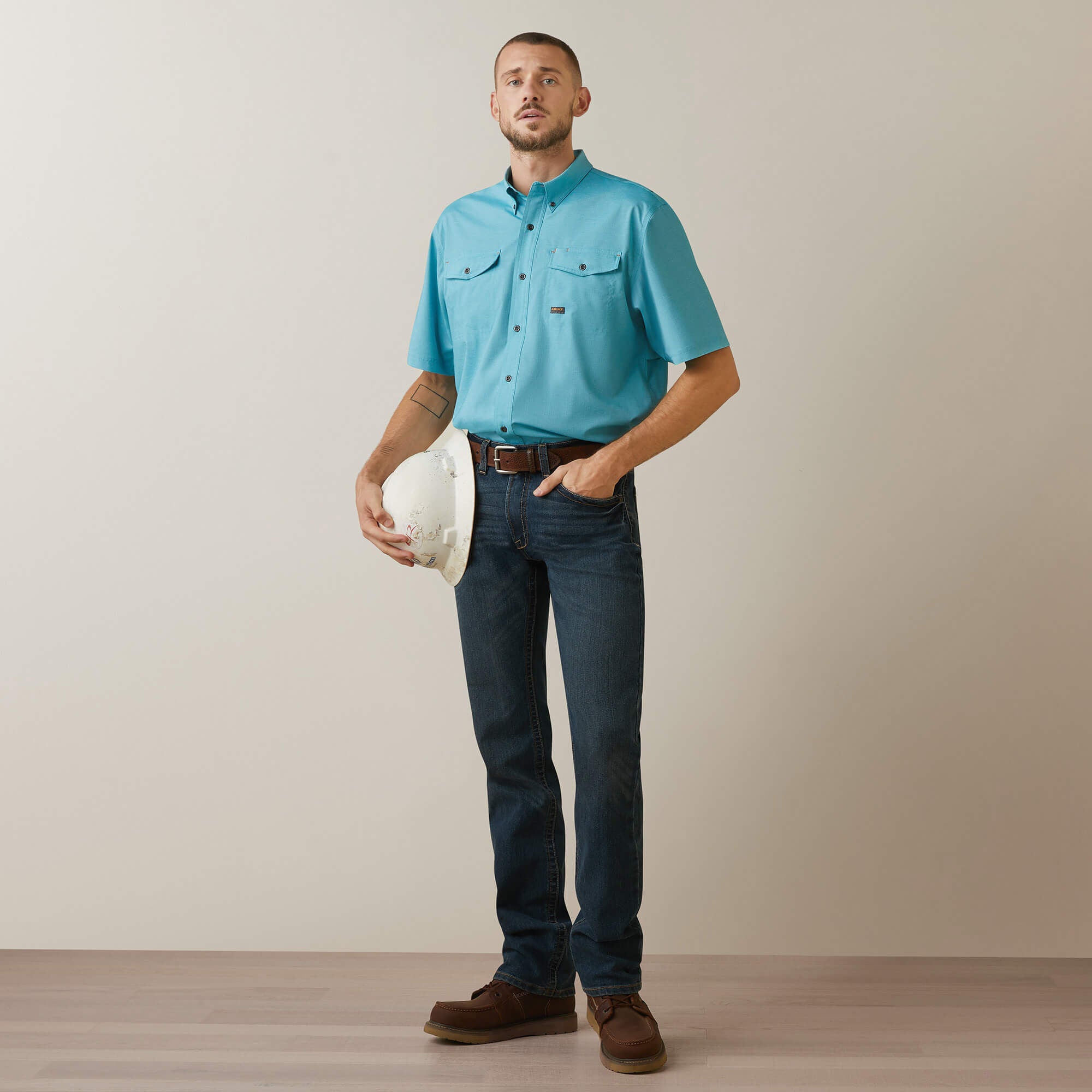 Ariat Rebar Made Tough VentTEK DuraStretch Work Shirt Men