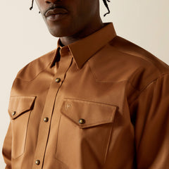 Ariat Solid Twill Classic Fit Shirt Men