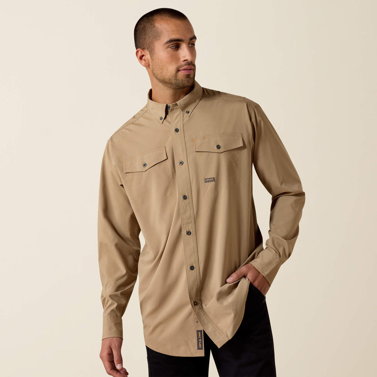Ariat Rebar Made Tough VentTEK DuraStretch Work Shirt Men