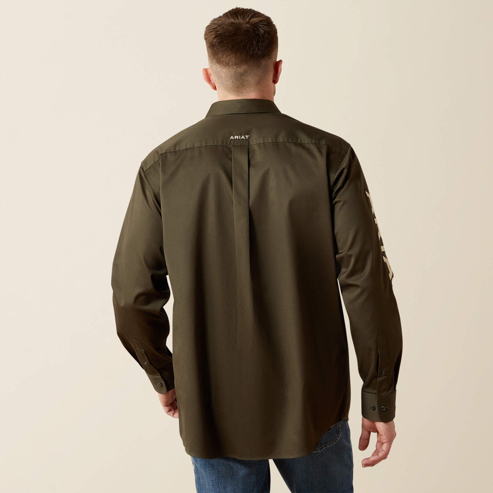 Ariat Team Logo Twill Classic Fit Shirt Men