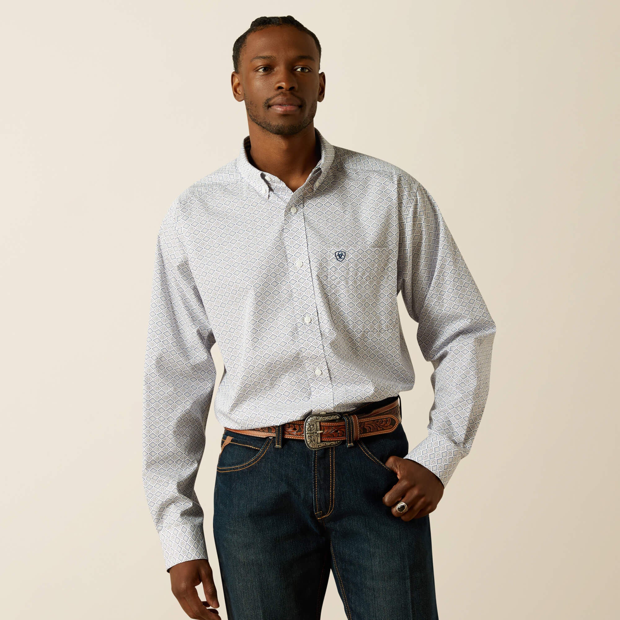 Ariat Wrinkle Free Declan Classic Fit Shirt Men