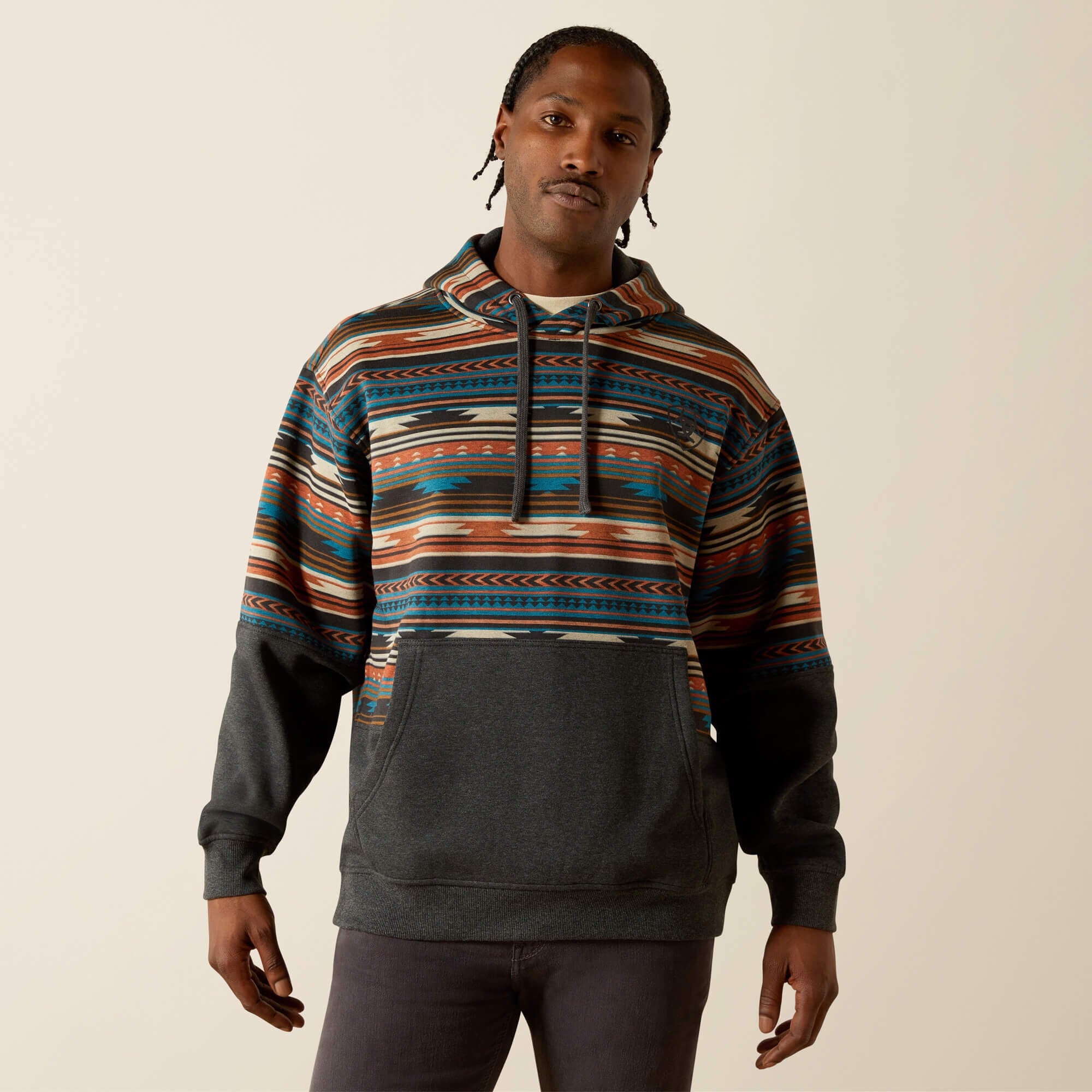 Ariat Color Block Hoodie Men