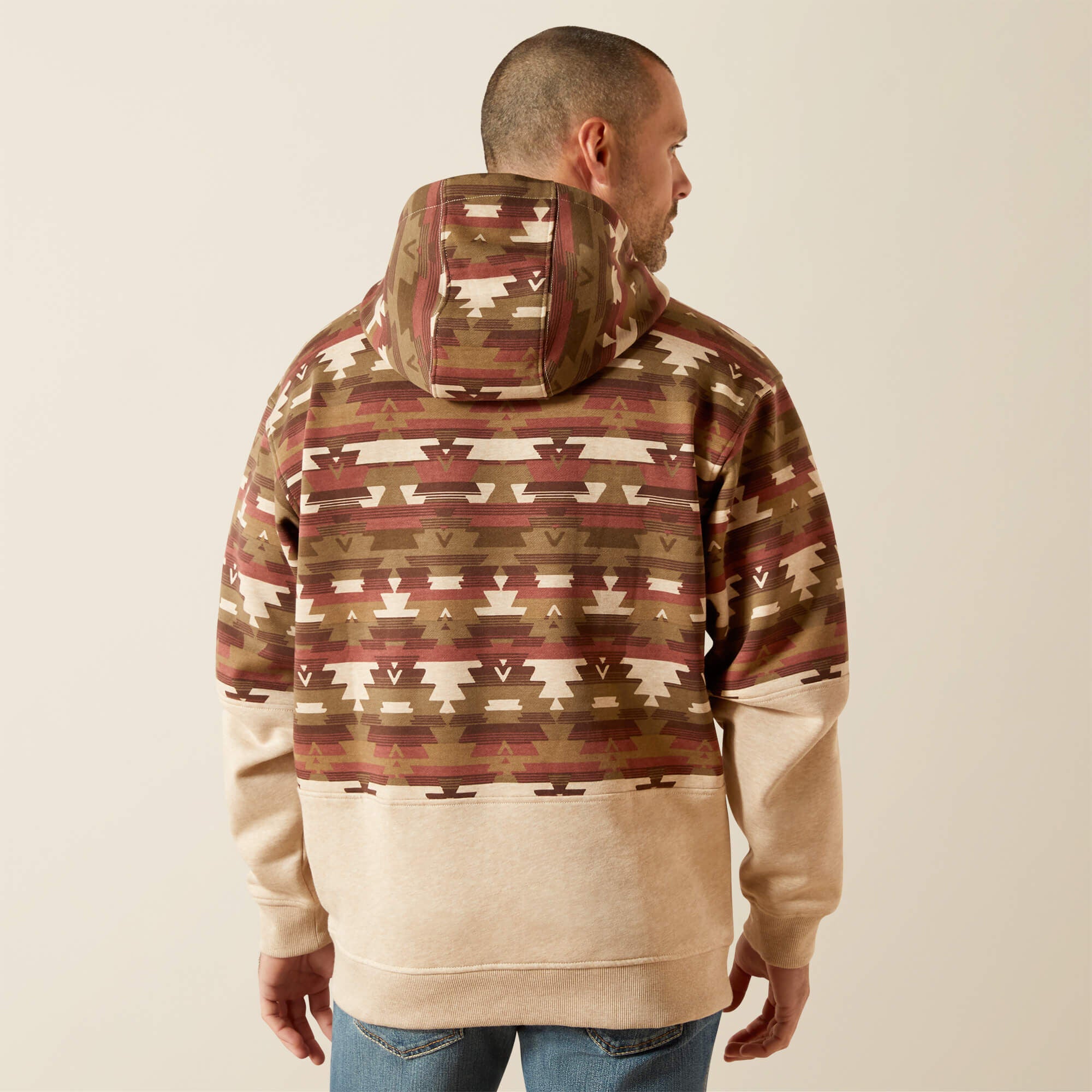 Ariat Color Block Hoodie Men