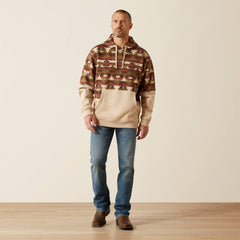 Ariat Color Block Hoodie Men
