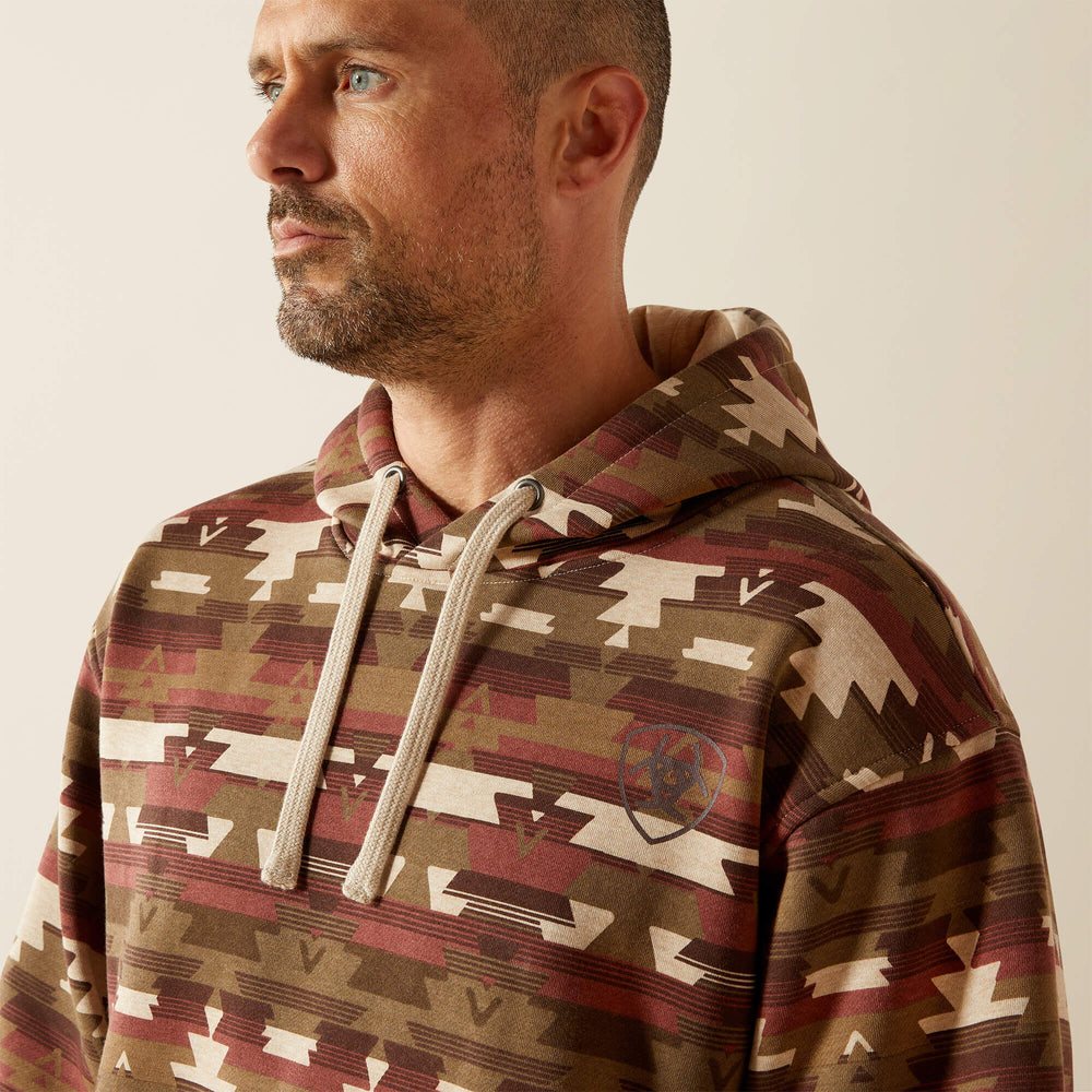 Ariat Color Block Hoodie Men