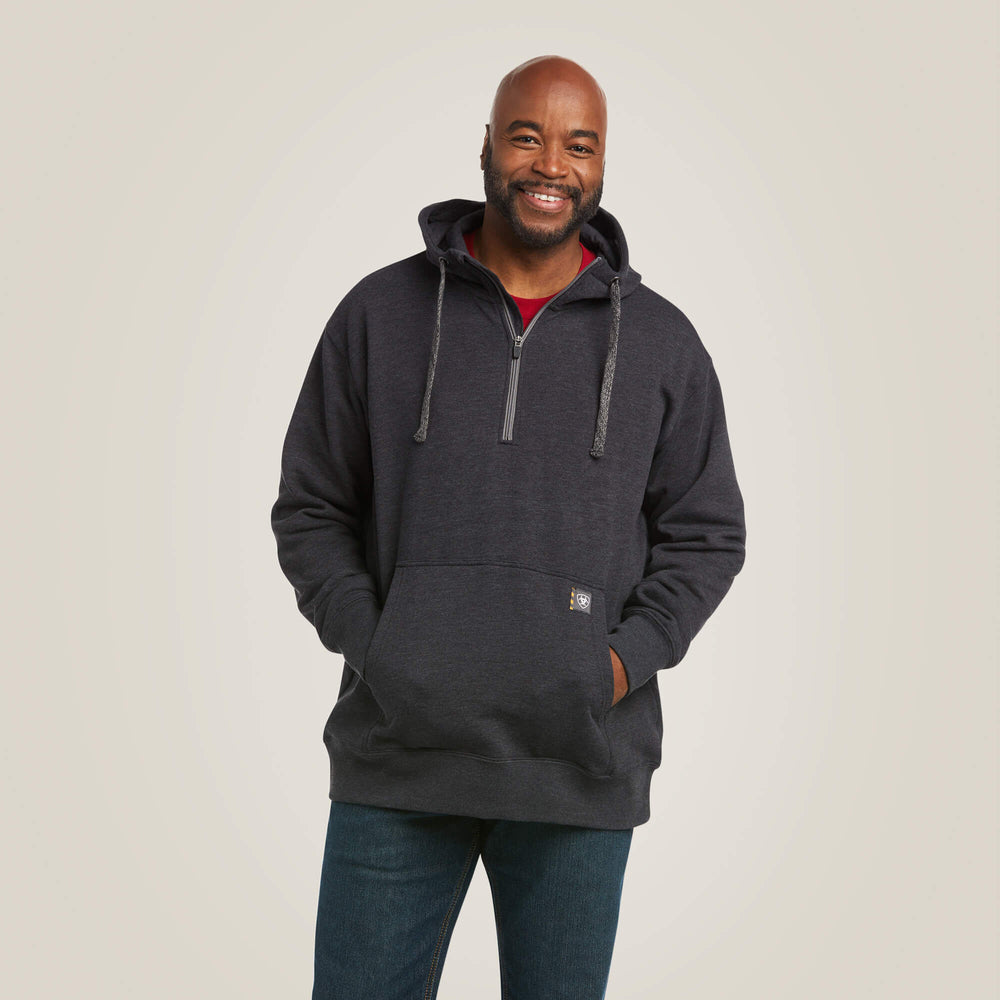 Ariat Rebar Workman 1/4 Zip Hoodie Men