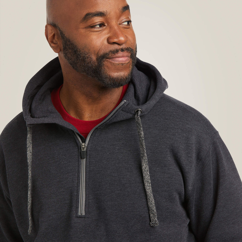 Ariat Rebar Workman 1/4 Zip Hoodie Men