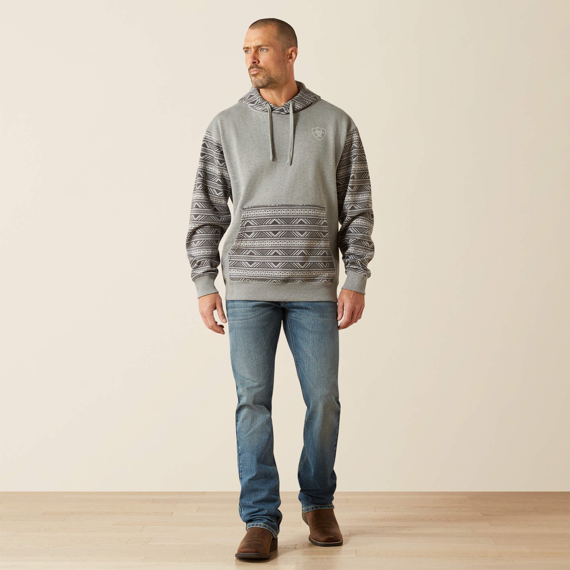 Ariat Southwestern Color Block Hoodie Men