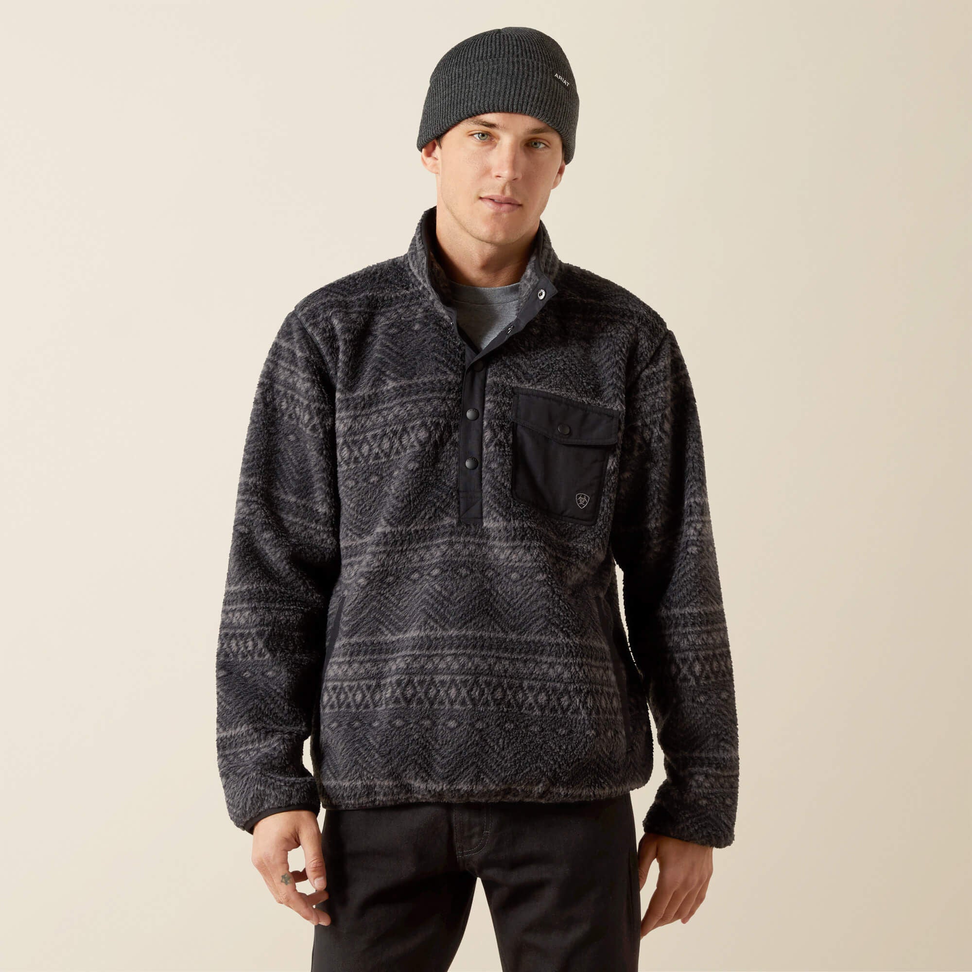 Ariat Polar Bear Mock Sweater Men