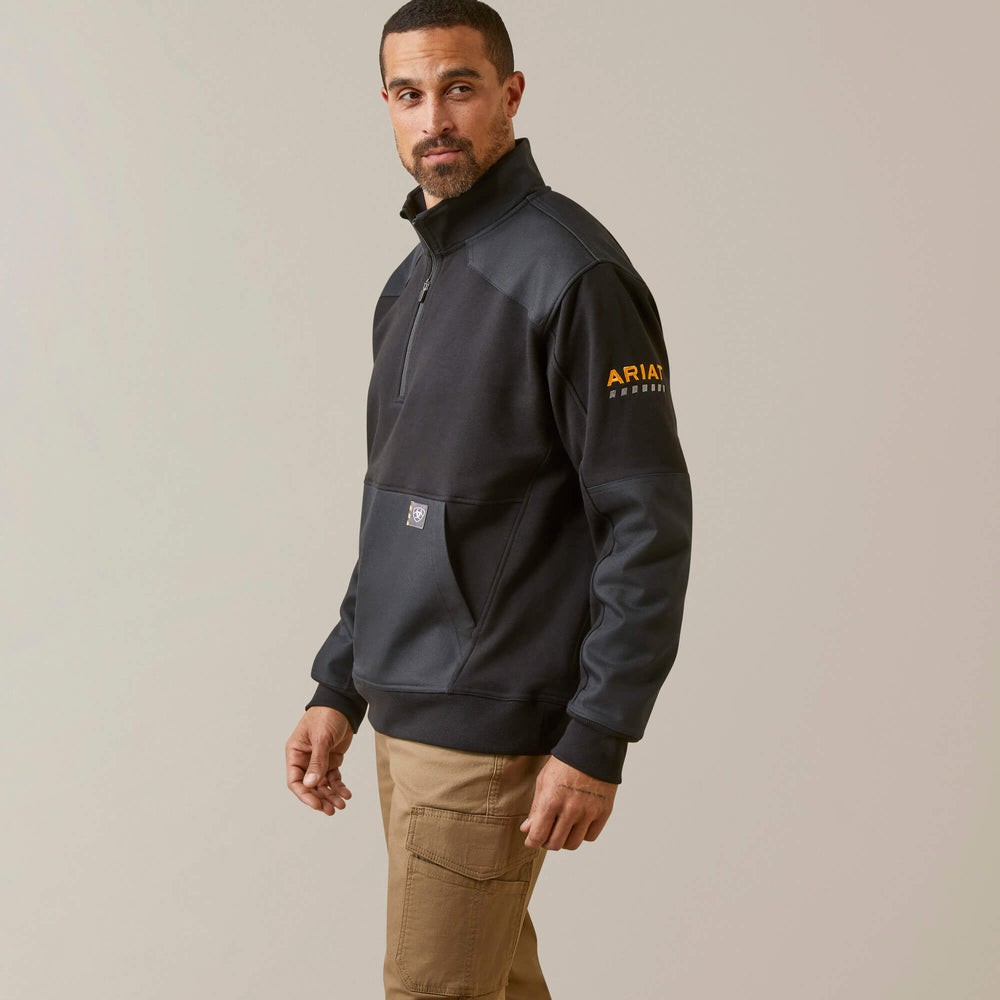 Ariat Rebar Workman Duracanvas 1/4 Zip Sweatshirt Men