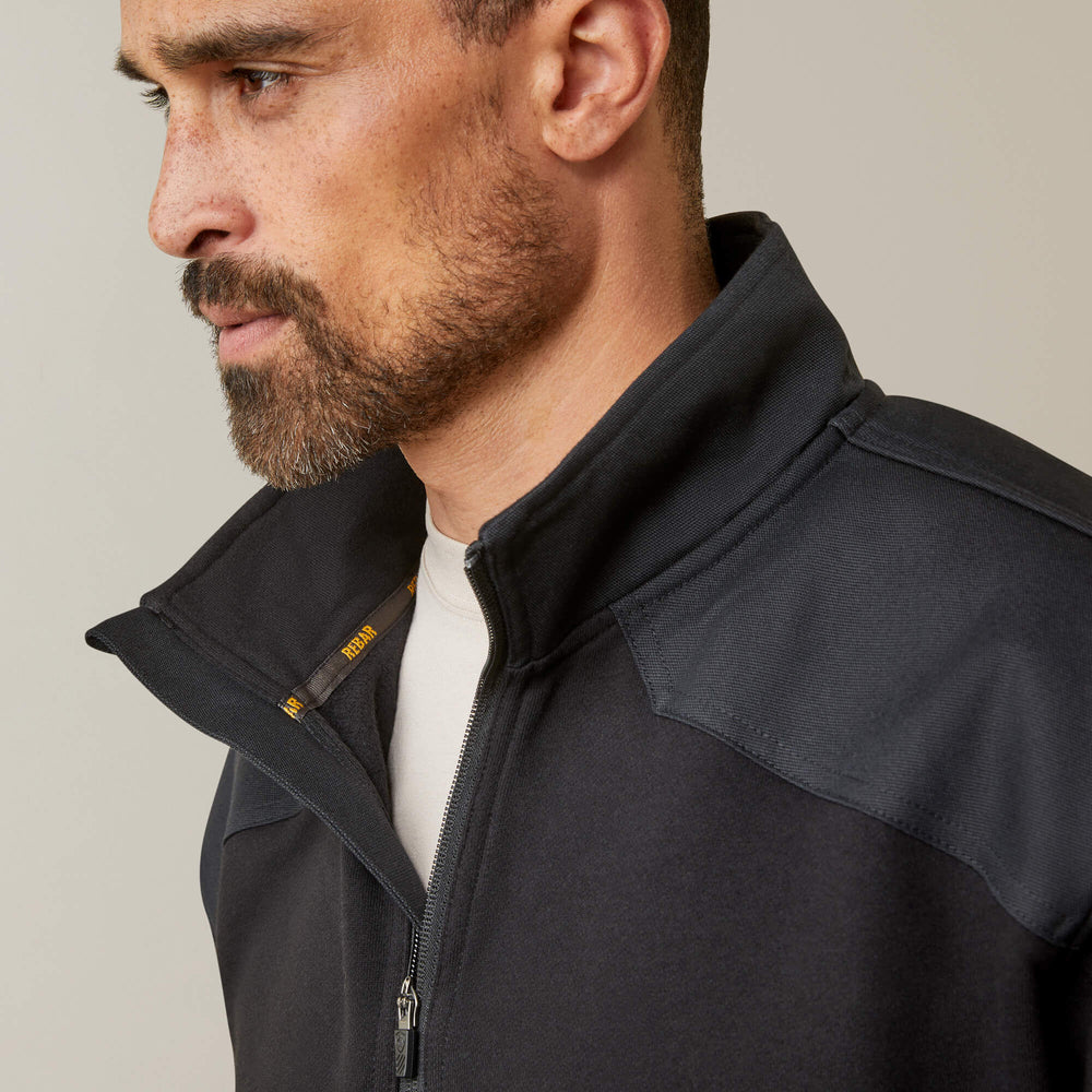 Ariat Rebar Workman Duracanvas 1/4 Zip Sweatshirt Men