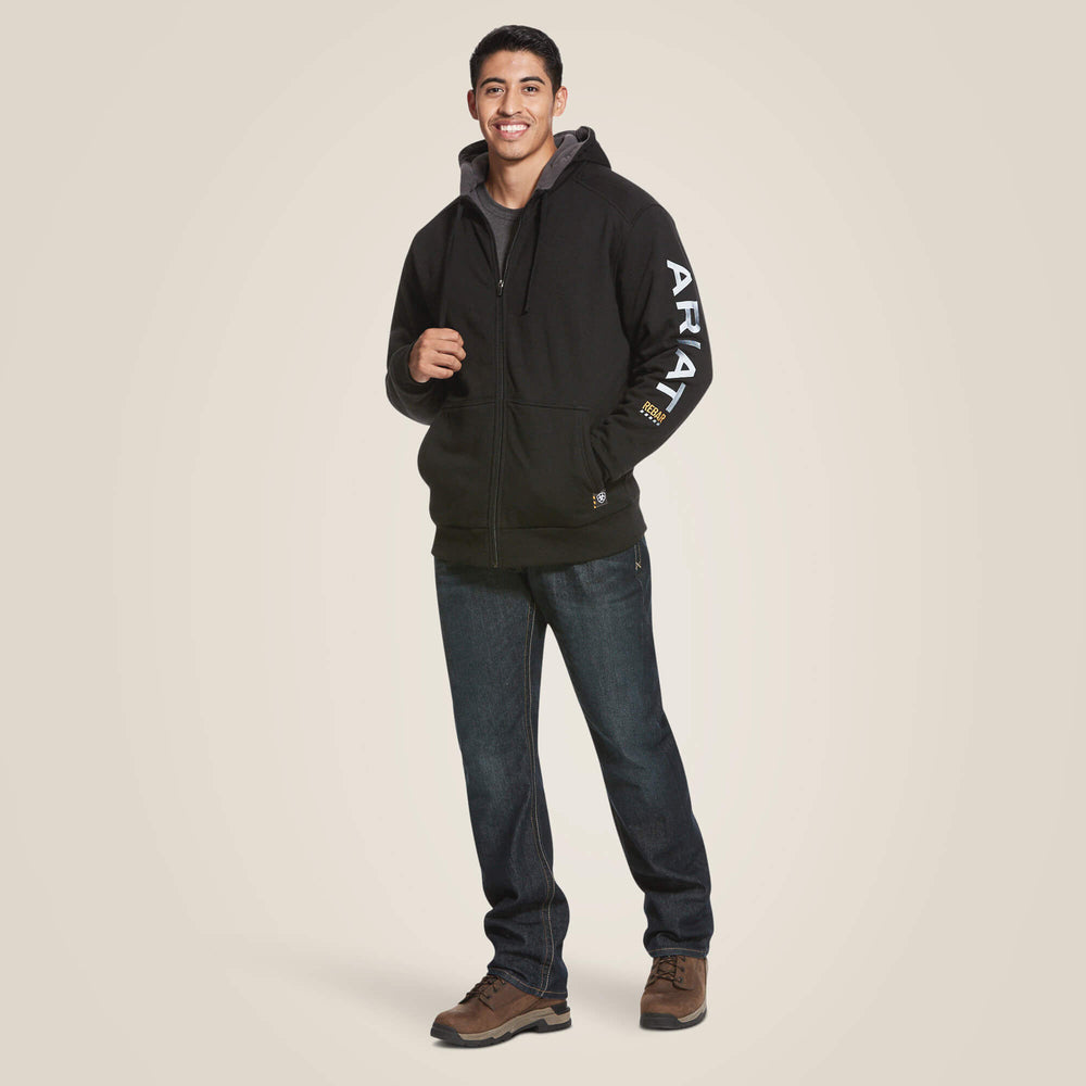 Ariat Rebar All-Weather Full Zip Hoodie Men