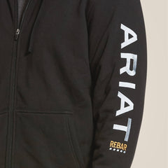 Ariat Rebar All-Weather Full Zip Hoodie Men