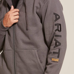 Ariat Rebar All-Weather Full Zip Hoodie Men