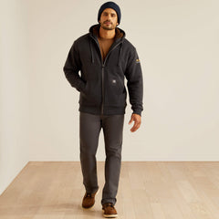 Ariat Rebar All-Weather Sherpa-Lined Full Zip Hoodie Men