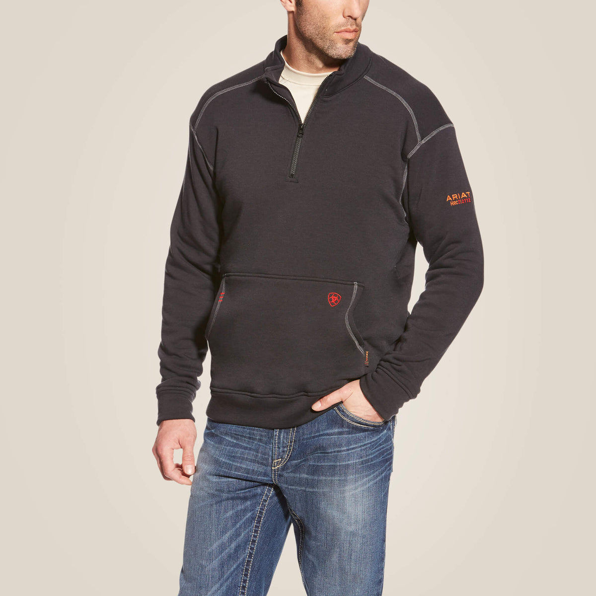 Ariat FR Polartec Fleece 1/4 Zip Top Men