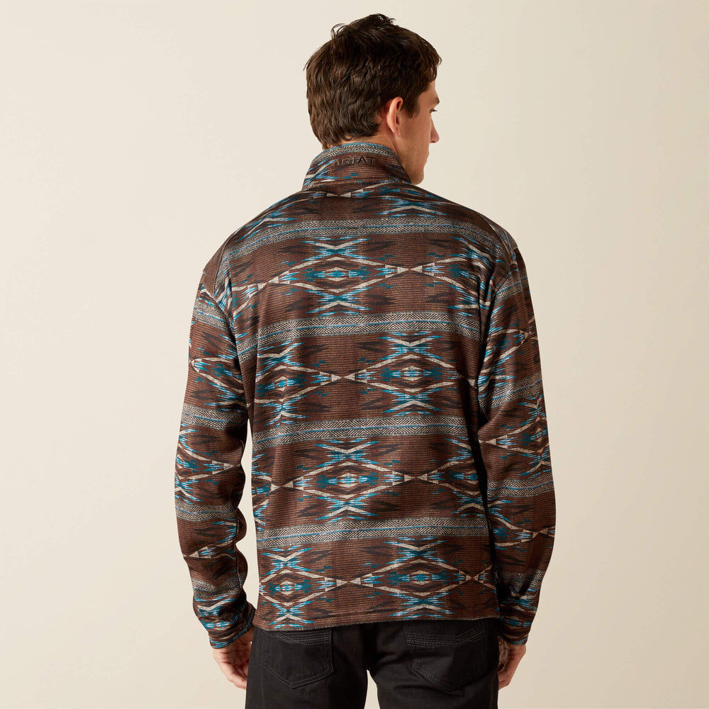 Ariat Caldwell Logo 1/4 Zip Sweater Men